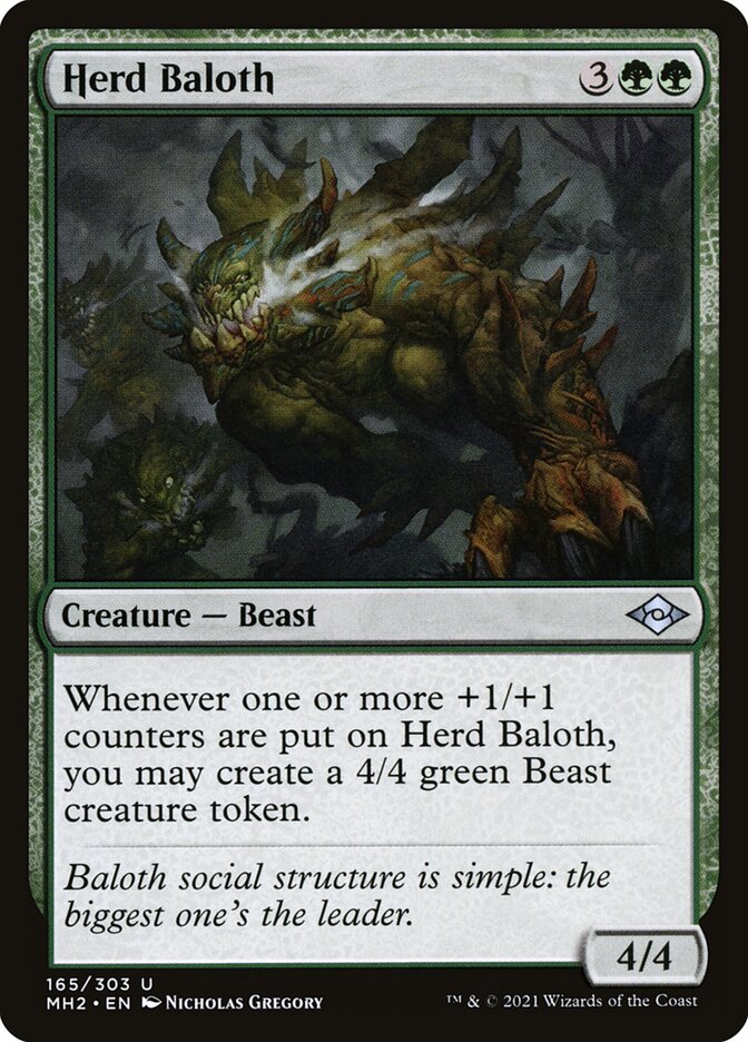 Baloth do Rebanho / Herd Baloth - Magic: The Gathering - MoxLand