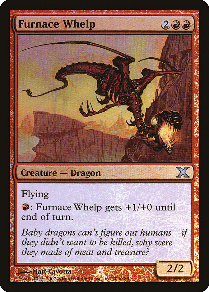 Filhote da Fornalha / Furnace Whelp - Magic: The Gathering - MoxLand