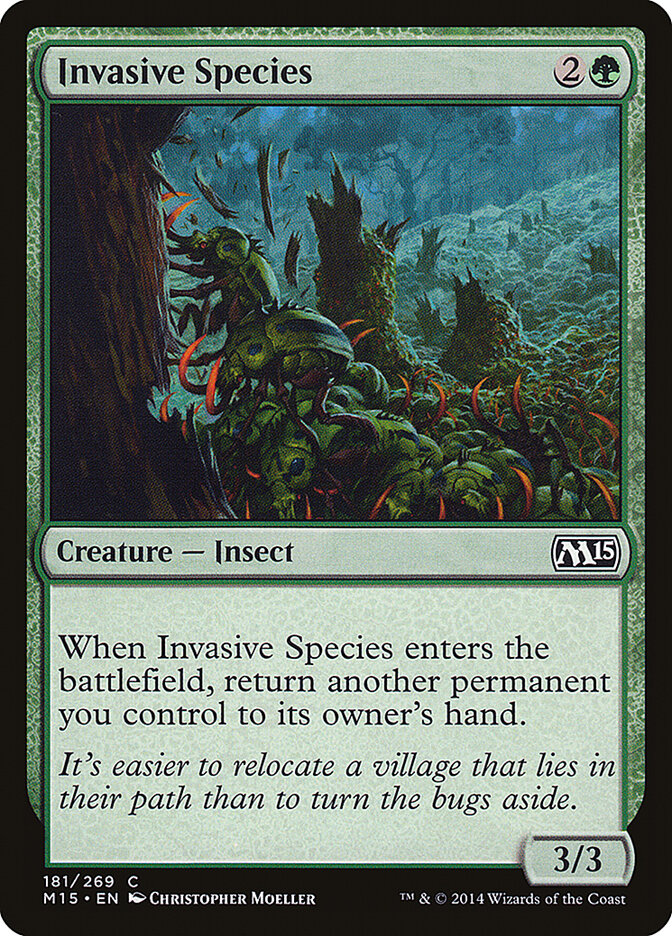 Espécie Invasora / Invasive Species - Magic: The Gathering - MoxLand