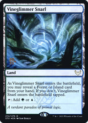 Liame da Luminovinha / Vineglimmer Snarl - Magic: The Gathering - MoxLand