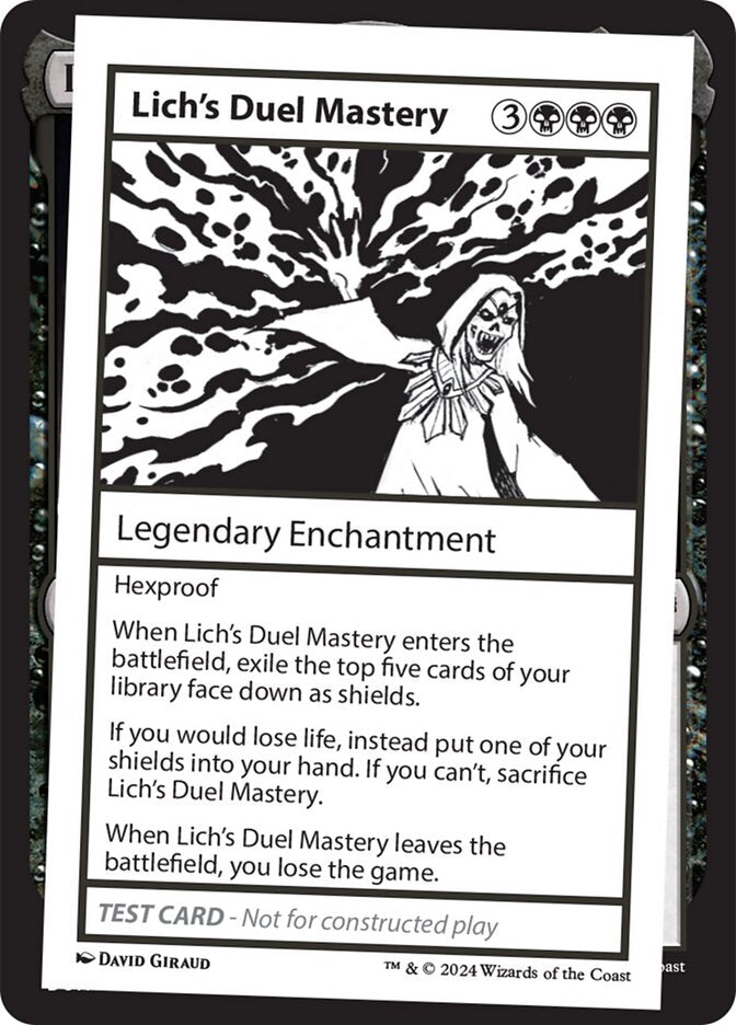 Lich's Duel Mastery - Magic: The Gathering - MoxLand