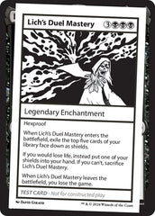 Lich's Duel Mastery - Magic: The Gathering - MoxLand