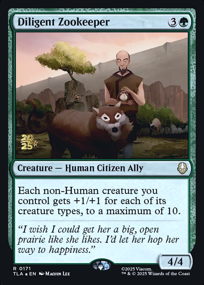 Diligent Zookeeper - Magic: The Gathering - MoxLand