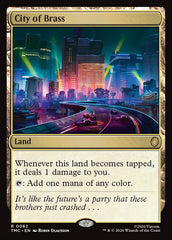 Cidade de Bronze / City of Brass - Magic: The Gathering - MoxLand