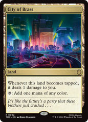 Cidade de Bronze / City of Brass - Magic: The Gathering - MoxLand