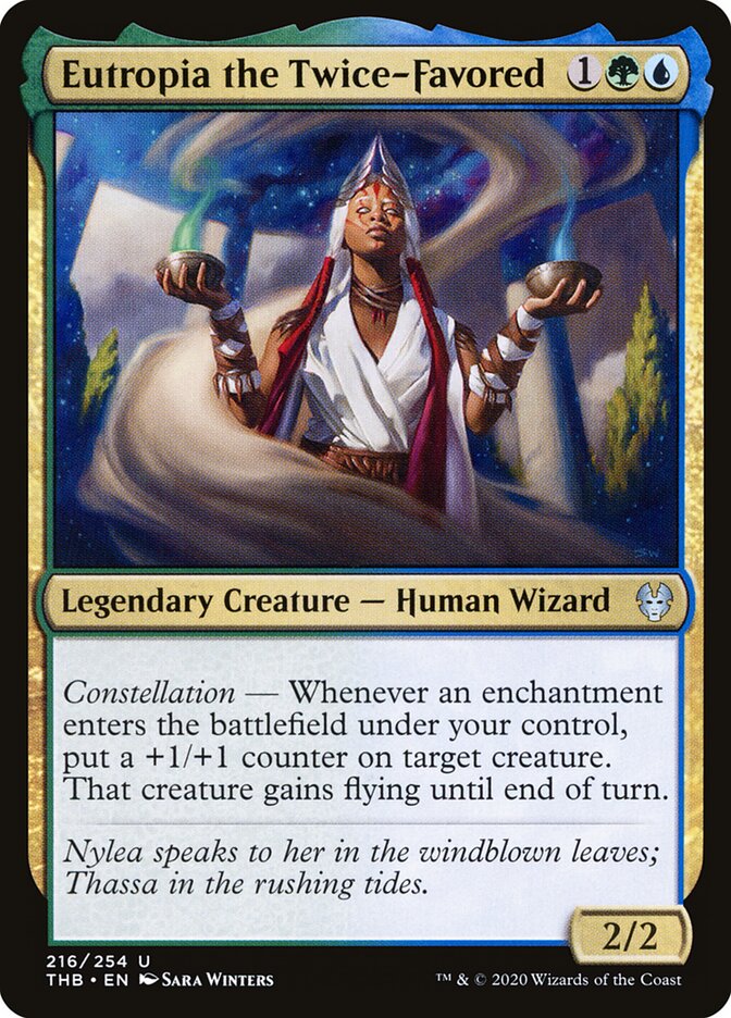 Eutropia, Duplamente Protegida / Eutropia the Twice-Favored - Magic: The Gathering - MoxLand