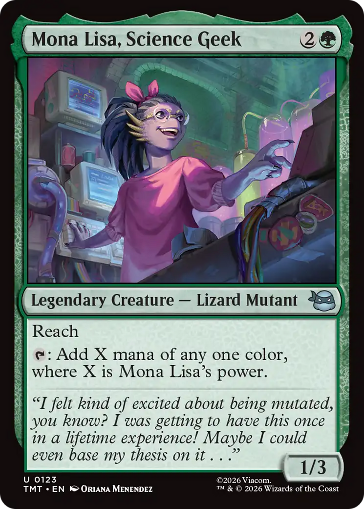 Mona Lisa, Science Geek - Magic: The Gathering - MoxLand