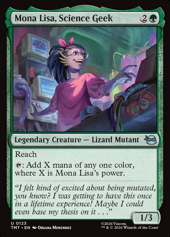 Mona Lisa, Science Geek - Magic: The Gathering - MoxLand