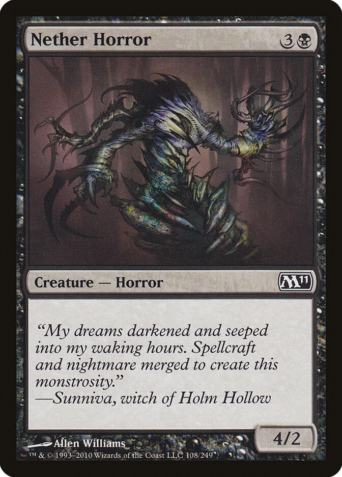 Horror Ínfero / Nether Horror - Magic: The Gathering - MoxLand