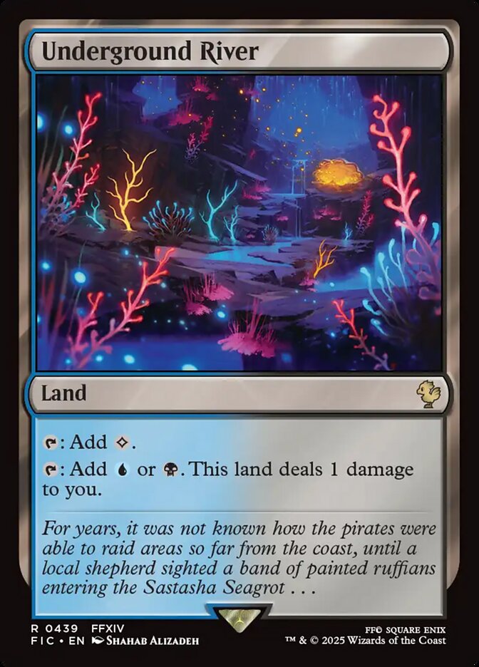 Rio Subterrâneo / Underground River - Magic: The Gathering - MoxLand