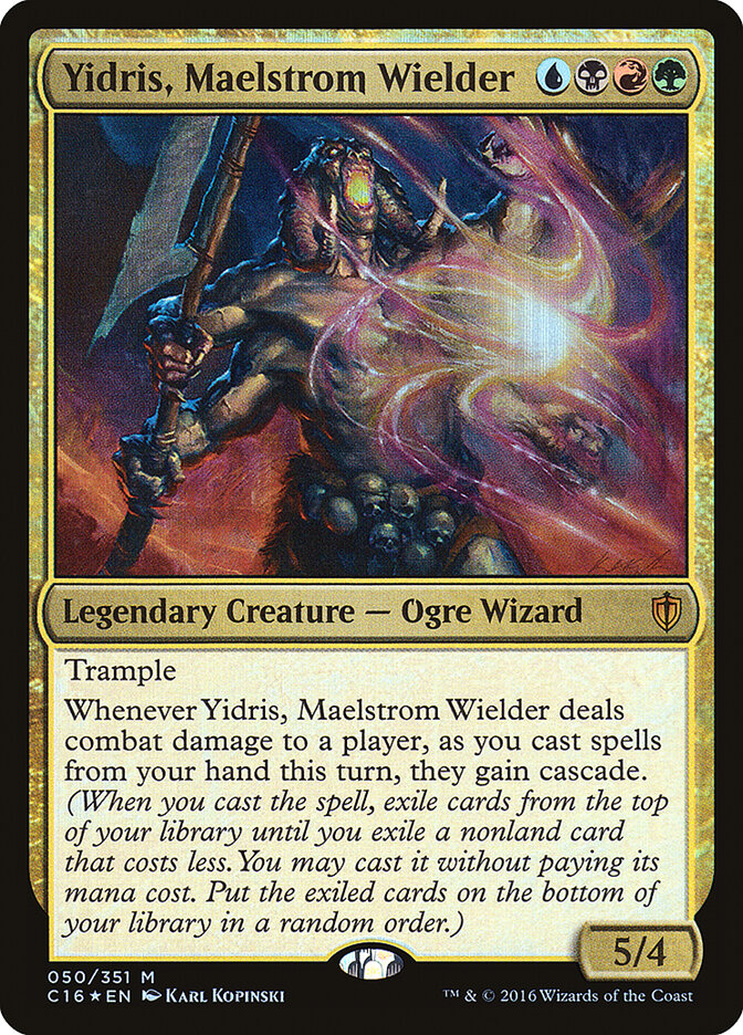 Yidris, Dominador do Maelstrom / Yidris, Maelstrom Wielder - Magic: The Gathering - MoxLand