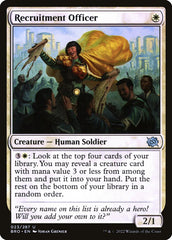 Oficial de Recrutamento / Recruitment Officer - Magic: The Gathering - MoxLand
