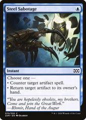 Sabotagem de Aço / Steel Sabotage - Magic: The Gathering - MoxLand