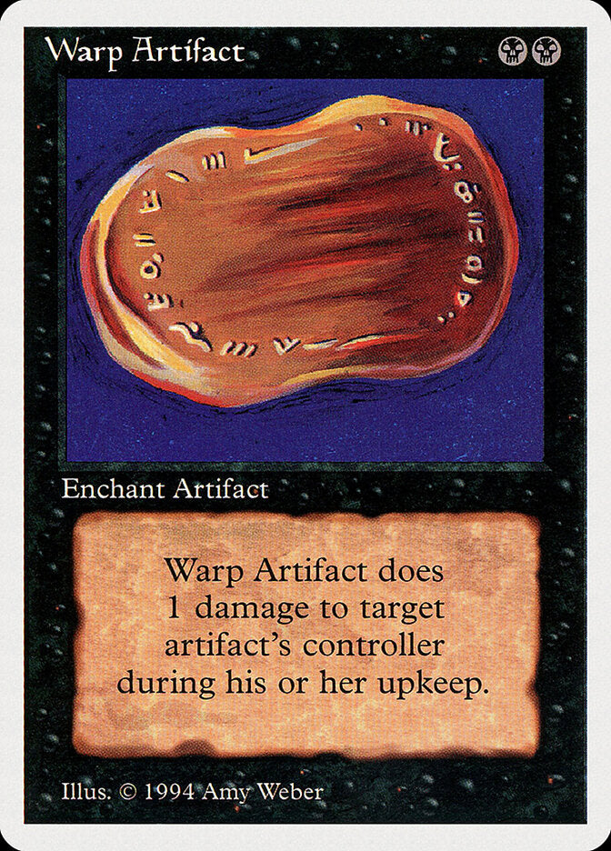 Deformar Artefato / Warp Artifact - Magic: The Gathering - MoxLand