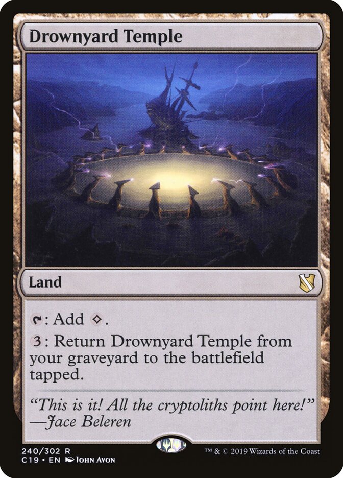 Templo da Costa Náufraga / Drownyard Temple - Magic: The Gathering - MoxLand