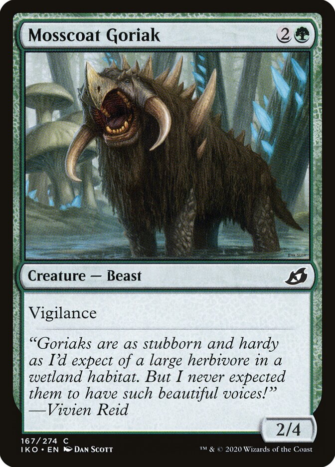 Goriaque-de-musgomanto / Mosscoat Goriak - Magic: The Gathering - MoxLand