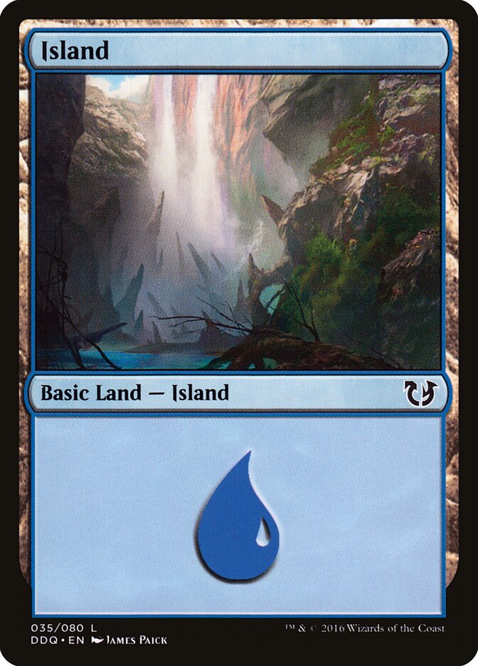 Ilha / Island - Magic: The Gathering - MoxLand
