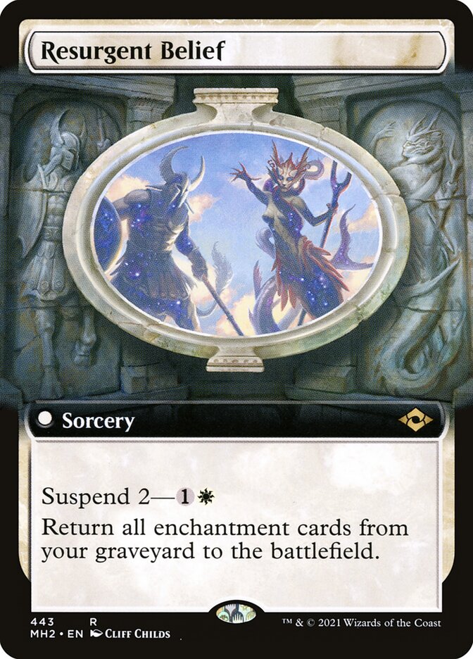 Crença Ressurgente / Resurgent Belief - Magic: The Gathering - MoxLand