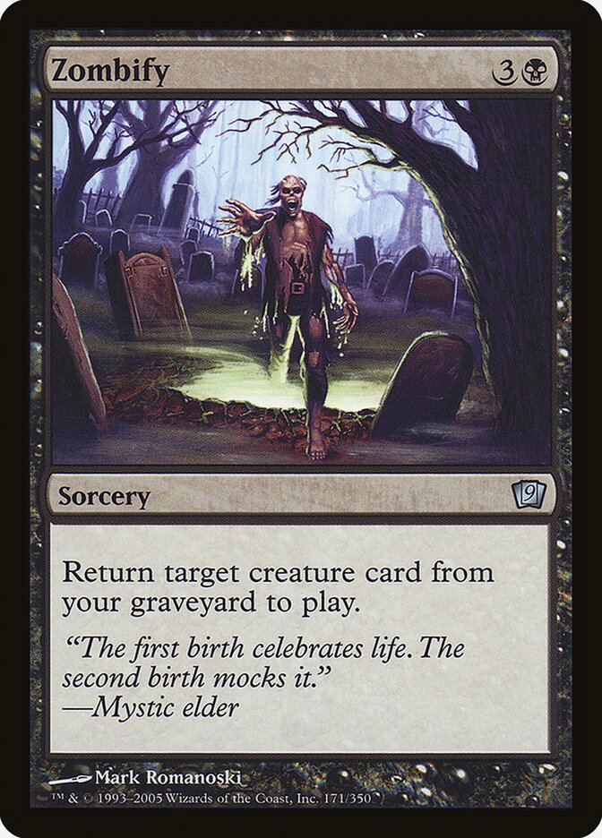 Zumbificar / Zombify - Magic: The Gathering - MoxLand