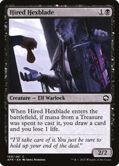 Lâmina Maldita de Aluguel / Hired Hexblade - Magic: The Gathering - MoxLand
