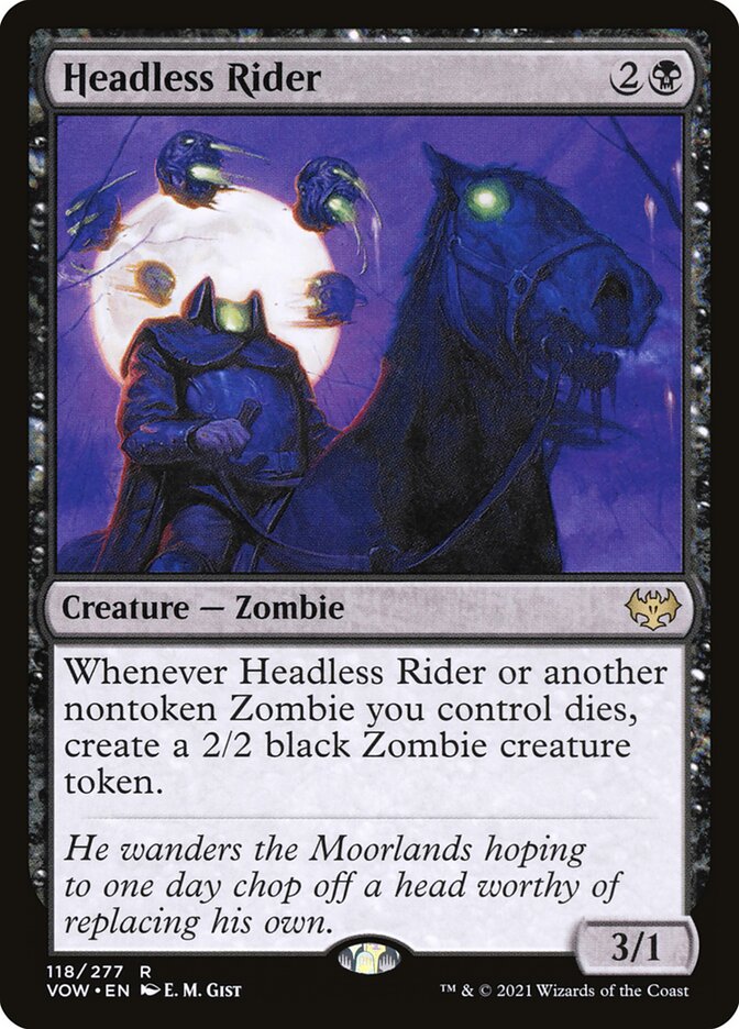 Ginete sem Cabeça / Headless Rider - Magic: The Gathering - MoxLand