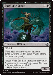Batedora Estigmista / Scarblade Scout - Magic: The Gathering - MoxLand