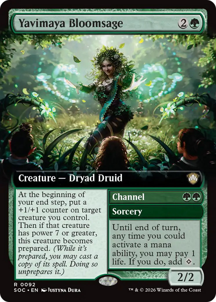 Yavimaya Bloomsage - Magic: The Gathering - MoxLand