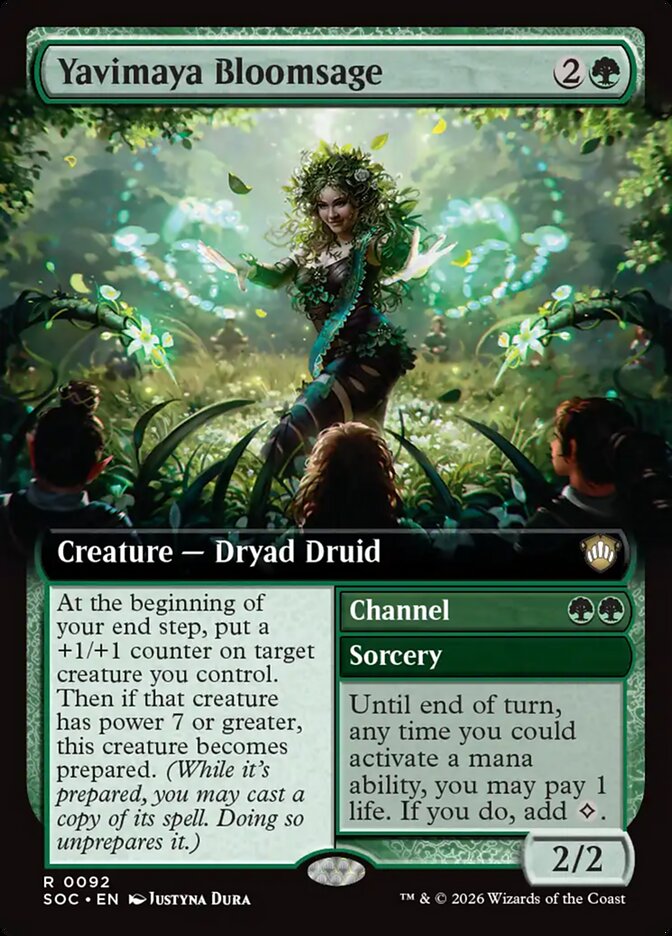 Yavimaya Bloomsage - Magic: The Gathering - MoxLand