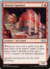 Abstract Iguanart / Abstract Iguanart - Magic: The Gathering - MoxLand