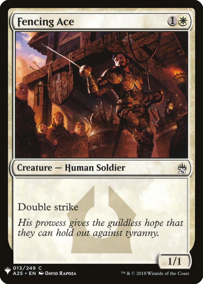 Ás da Esgrima / Fencing Ace - Magic: The Gathering - MoxLand