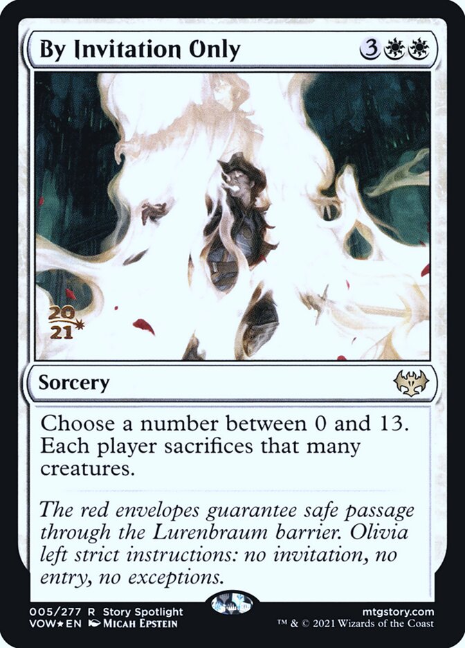 Só para Convidados / By Invitation Only - Magic: The Gathering - MoxLand