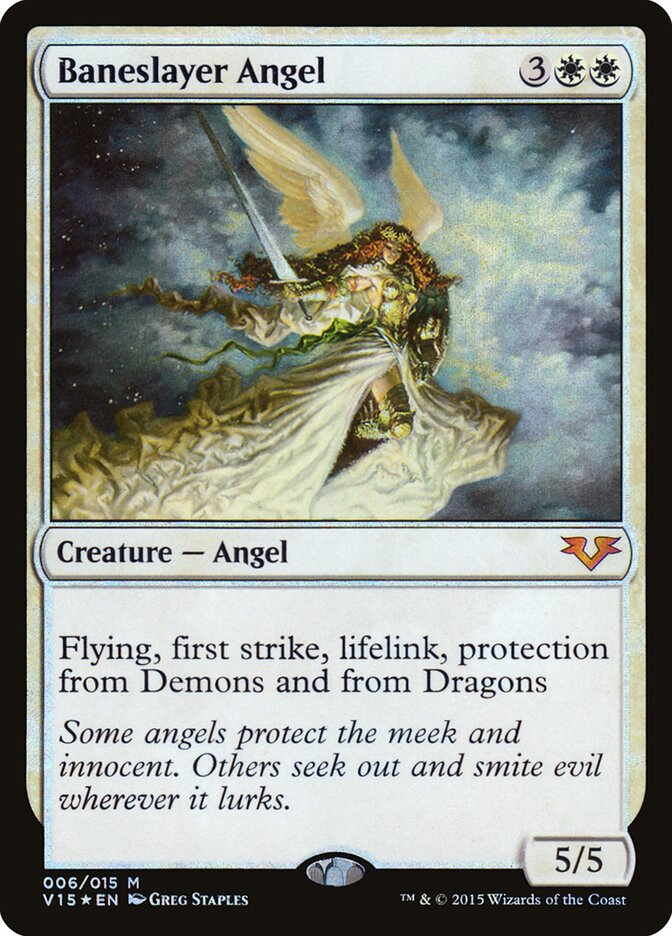 Anjo Exterminador do Mal / Baneslayer Angel - Magic: The Gathering - MoxLand