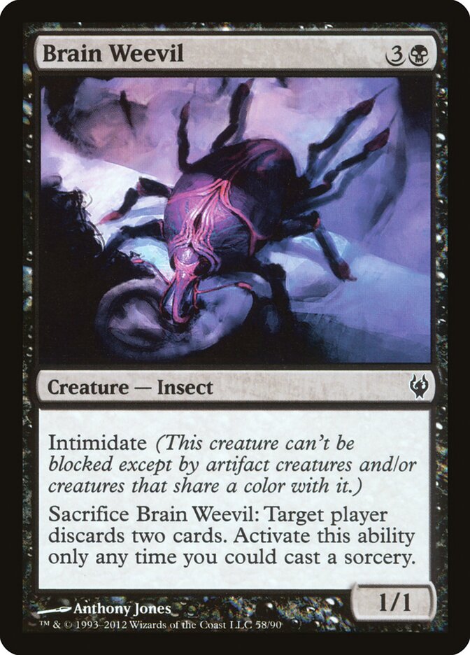 Gorgulho Cerebral / Brain Weevil - Magic: The Gathering - MoxLand