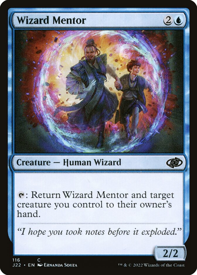 Mago Mentor / Wizard Mentor - Magic: The Gathering - MoxLand