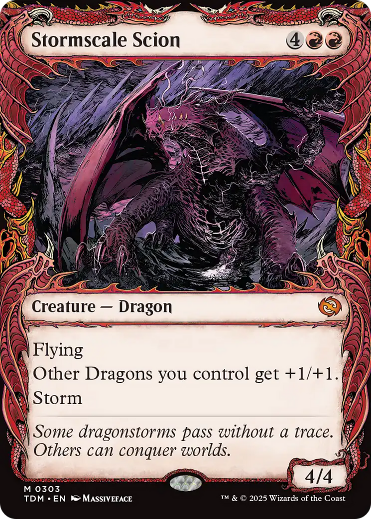 Rebento da Tempescama / Stormscale Scion - Magic: The Gathering - MoxLand