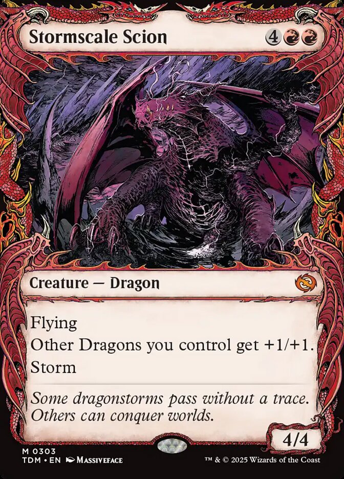 Rebento da Tempescama / Stormscale Scion - Magic: The Gathering - MoxLand