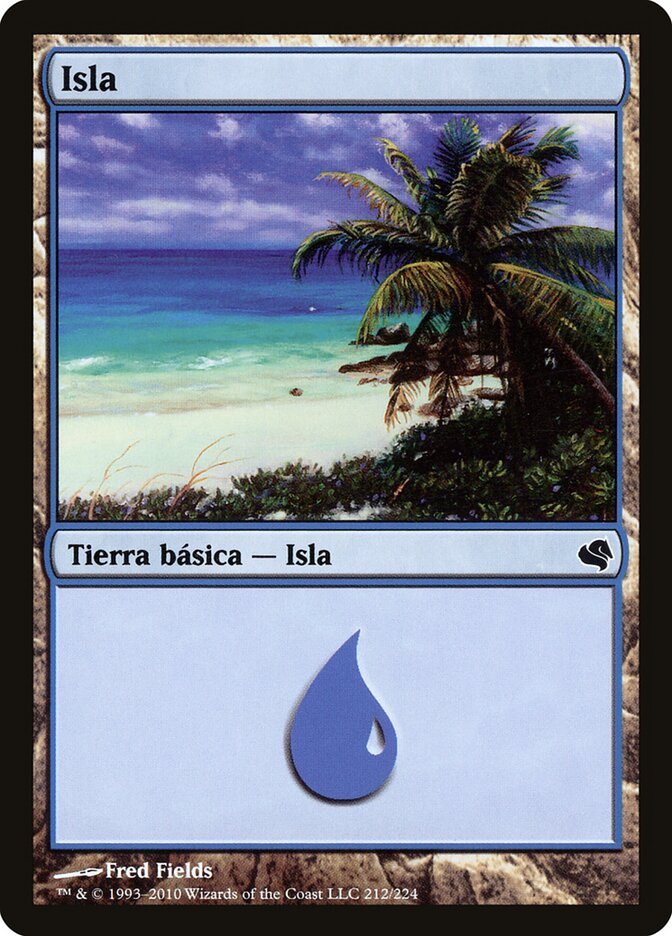 Ilha / Island - Magic: The Gathering - MoxLand
