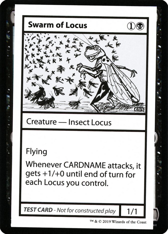 Swarm of Locus - Magic: The Gathering - MoxLand