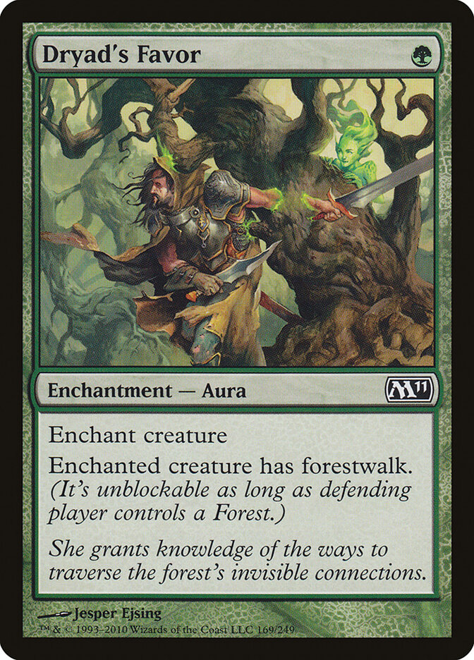 Proteção da Dríade / Dryad's Favor - Magic: The Gathering - MoxLand