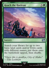Chegando ao Horizonte / Reach the Horizon - Magic: The Gathering - MoxLand