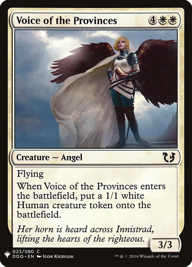 Voz das Províncias / Voice of the Provinces - Magic: The Gathering - MoxLand