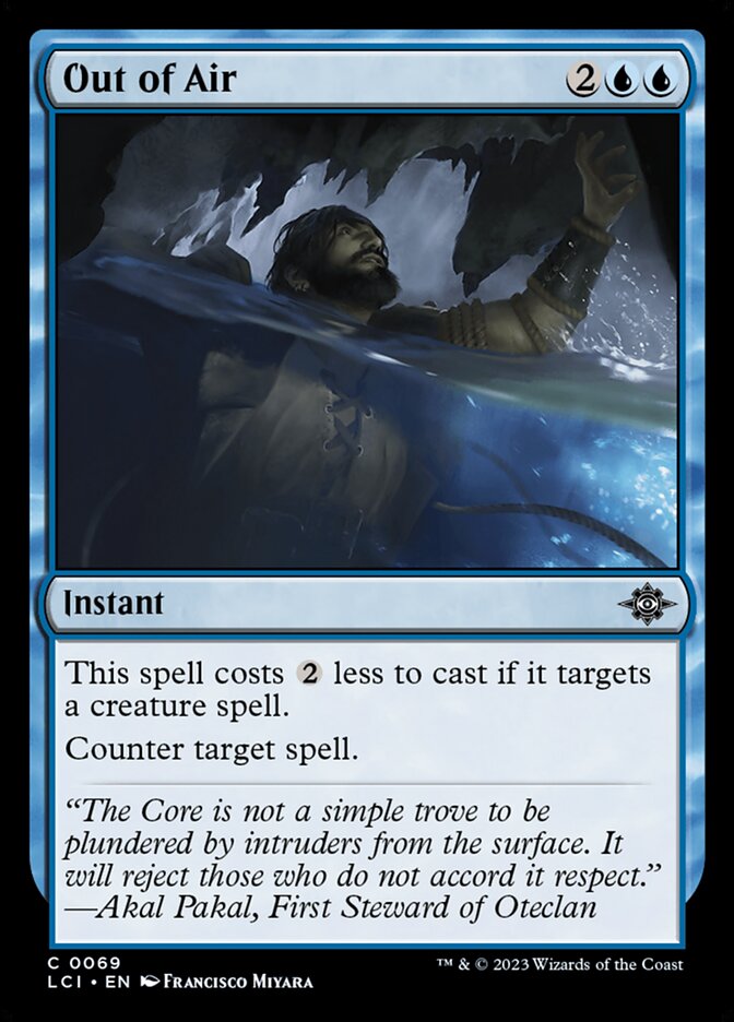 Sem Ar / Out of Air - Magic: The Gathering - MoxLand
