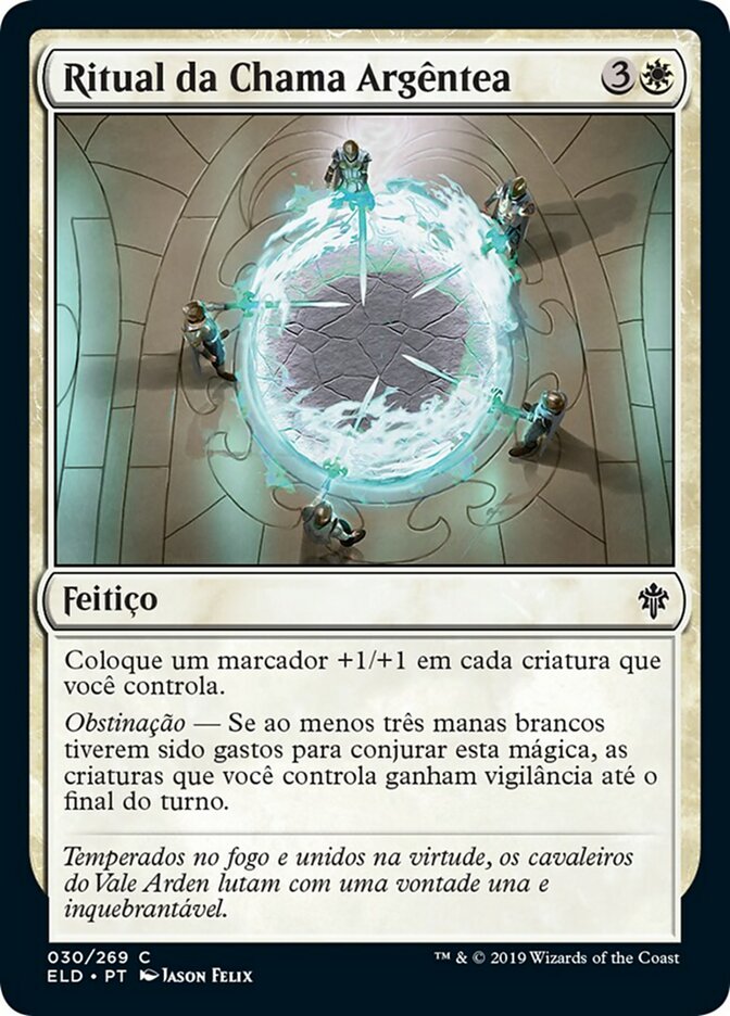 Ritual da Chama Argêntea / Silverflame Ritual - Magic: The Gathering - MoxLand