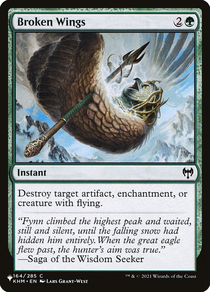 Asas Quebradas / Broken Wings - Magic: The Gathering - MoxLand