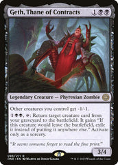 Geth, Thane dos Contratos / Geth, Thane of Contracts - Magic: The Gathering - MoxLand