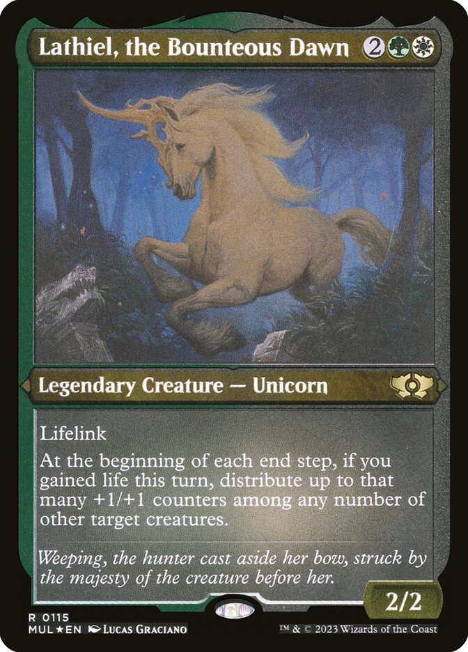 Lathiel, a Aurora Generosa / Lathiel, the Bounteous Dawn - Magic: The Gathering - MoxLand