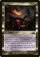 Bigorna do Culto dos Oni / Oni-Cult Anvil - Magic: The Gathering - MoxLand