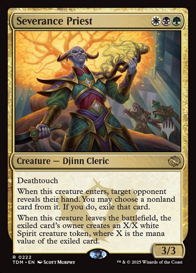 Severance Priest - Magic: The Gathering - MoxLand