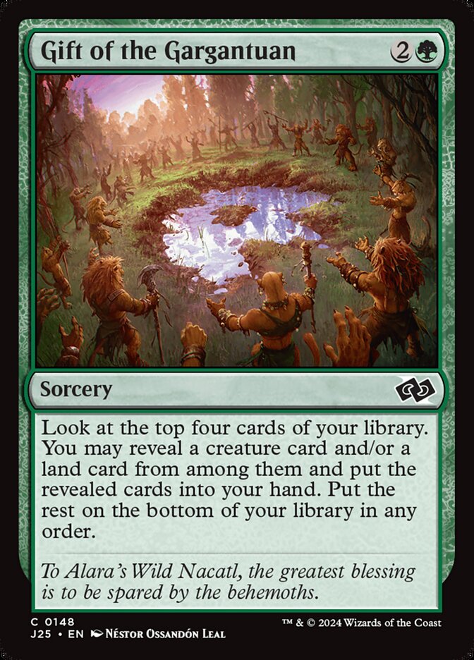 Dom do Gargantua / Gift of the Gargantuan - Magic: The Gathering - MoxLand