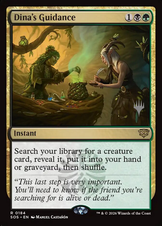 Dina's Guidance - Magic: The Gathering - MoxLand